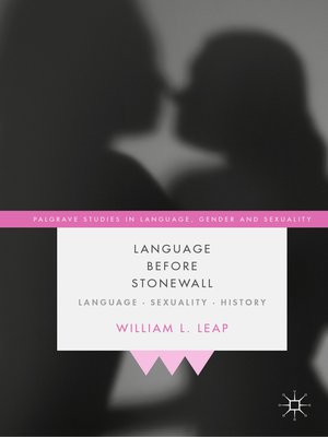 cover image of Language Before Stonewall